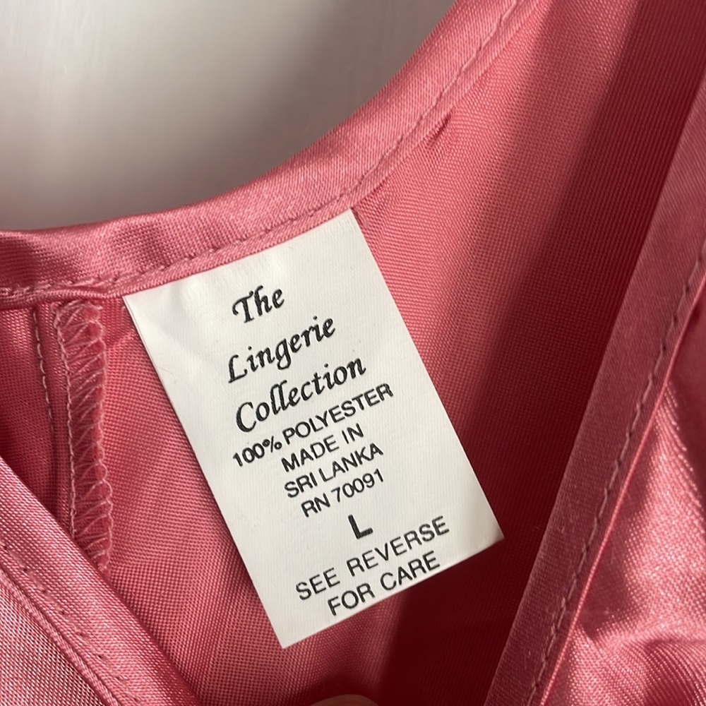 The Lingerie Collection 2 Piece Shorty Sleep Set L - Picture 2 of 3